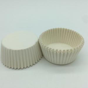 Quality Custom White Greaseproof Cupcake Liners?Round Shape Blueberry Muffin Cup for sale