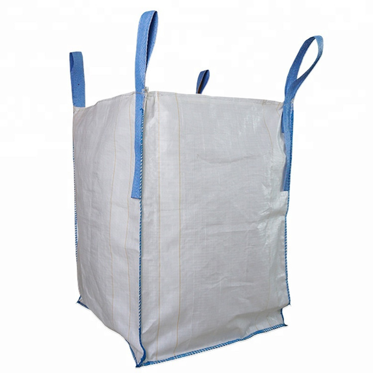 Quality U - Panel 1 Tonne Bulk Bags , PP Container Bag With Discharging Spout for sale