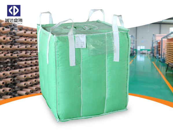 Quality Polypropylene FIBC Bulk Bags / Baffle Bag With Inner Bag Color Customized for sale
