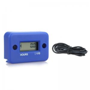 Buy cheap LCD display small engine inductive waterproof Motocross hour meter for snowmobil / ATV from wholesalers