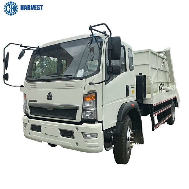 China 4x2 160hp 8cbm Swing Arm Garbage Compactor Special Purpose Truck on sale