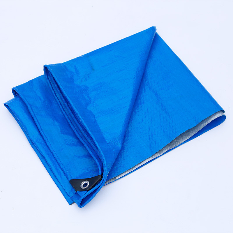 Easy Folded PE Tarpaulin Sheet color Customized For Truck Cover / Boat Cover