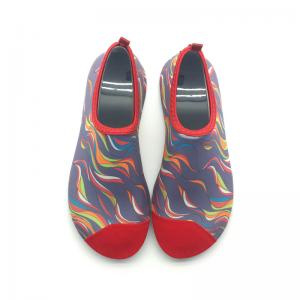 Quality Colorful Soft Aqua Socks Water Skin Shoes Quick Dry Customized Printing for sale