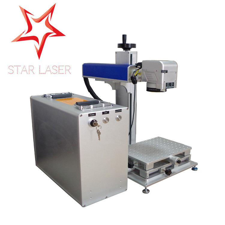 Quality Blue 10W Fiber Laser Marking Machine?, Pipe Laser Marking Engraving Machine for sale