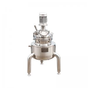 China 20L 50L Laboratory Small Chemical High Temperature Stainless Steel Jacketed Pressure Reaction Tank Vessel on sale