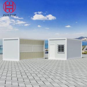Quality Zontop China Factory Supply European Style House Light Steel Flat Pack  Prefab Eco House  Prefab Modular Home for sale