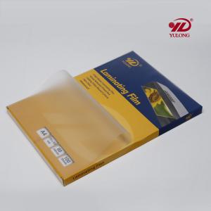 China A4 A3  thermal  PET laminating pouch film on sale