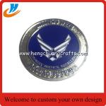 Enamel coins die casting,metal military coins,challenge coin with logo design