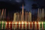 DMX Control Modern Floating Fountain With Computer Programmer
