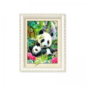 0.6mm PET 5D Lenticular Printing Services With Cute Animal Photos For Gift / Advertisement