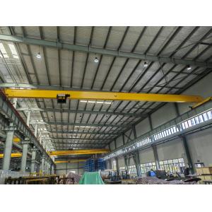 Buy cheap OEM 1 Ton To 12.5 Ton Single Girder Overhead Cranes High Transmission Efficiency from wholesalers