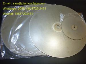 Electroplating Diamond Lap Disc for Gemstone and Metal material polishing