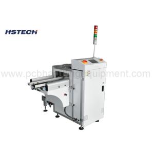 Buy cheap SMEMA Aluminum Material Signal 530*460mm 90 Degree PCB Unloader Equipment from wholesalers