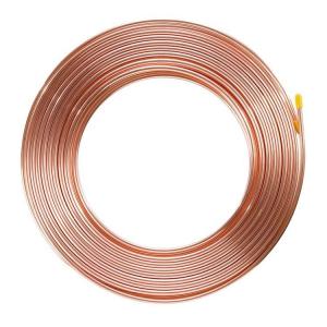 Quality C17200 4m Pancake Coil Copper Pipe 15mm Coiled Arc Welding for sale