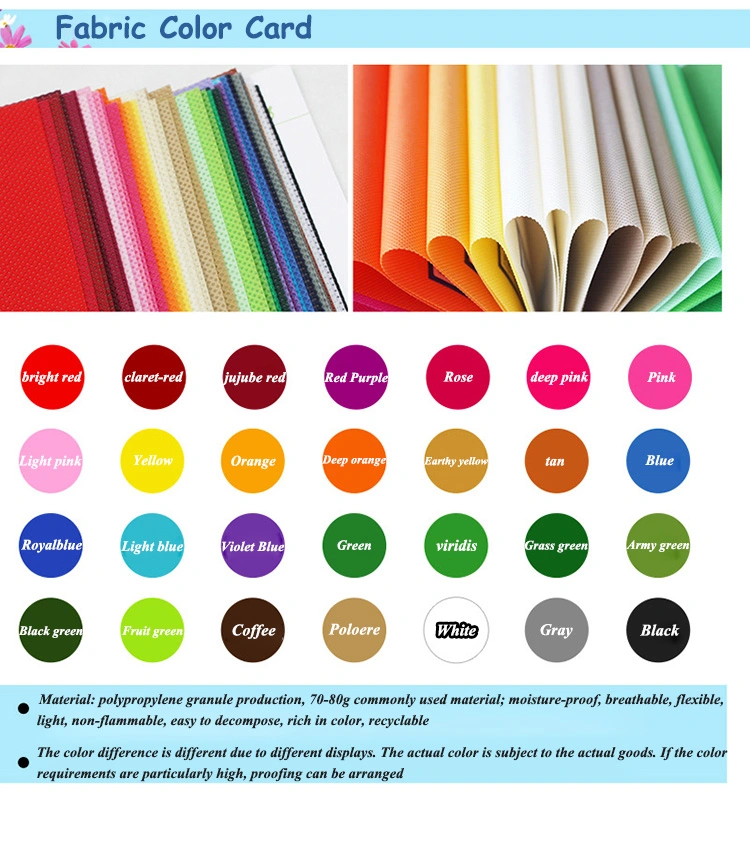 Customizable Promotional Non-Woven Fashion Shopping Tote Bags Non-Woven Bags