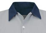 Summer Blend Cotton Uniform Work Shirts Customization Embroidery