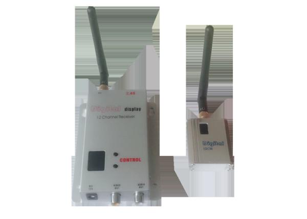 Buy 2.4Ghz 8km FPV/UAV Wireless Video Transmitter 400mW Real-time Analog AV Transmitter and Receiver 12 Channels at wholesale prices