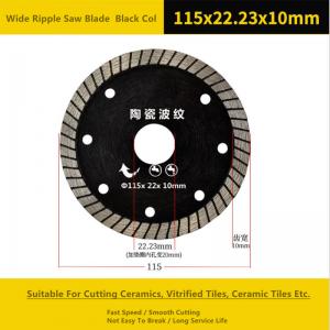 Quality Ceramics 115mm Diamond Cutting Disc , 1.6mm Wet Dry Diamond Blade for sale