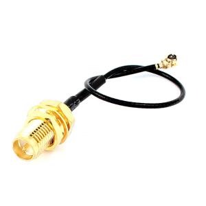 China RF1.13 IPX to RP-SMA-K Antenna WiFi Pigtail Cable 10cm on sale