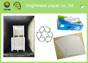 Quality Chemical-mechanical pulp recycled Duplex Board white back box packaging material for sale