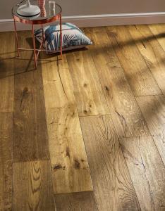 Quality Customized Multilayer Oak Engineered Hardwood Flooring Easy Clean for sale