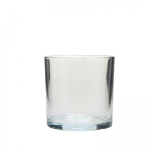 Quality Crystal Glass Votive Candle Holders 550ML Glass Candle Containers Customized for sale