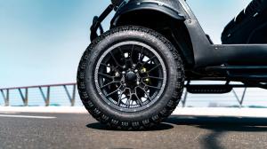 Quality Black TOP Golf Cart Tyre 22x10-14 Wheel Kit 14x7 Alu Rim for sale