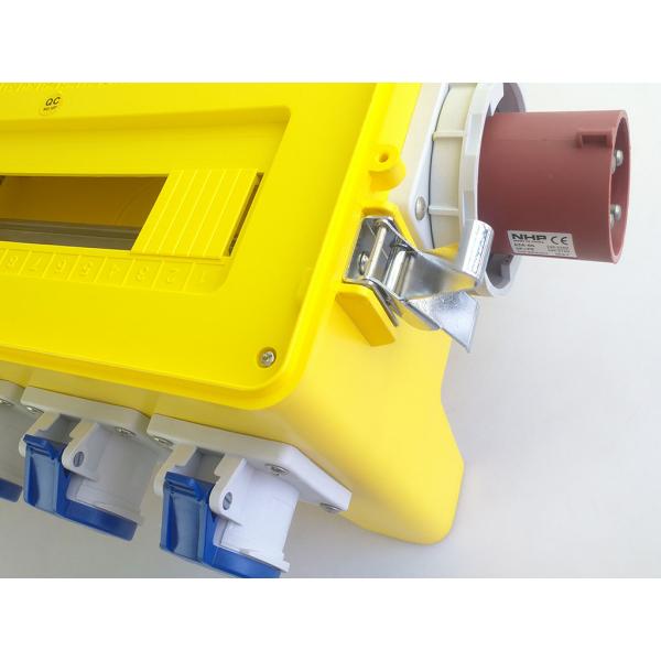 IP68 Waterproof Portable Power Outlet Box , Movable Construction Spider Box