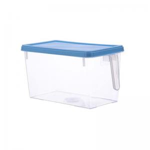 China Household Plastic Food Storage Organizer With Lid Freezer Safe Clear Plastic Food Drawers on sale