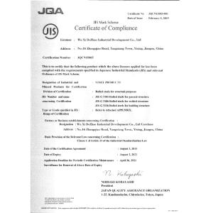 DZ Iron Steel Group Certifications