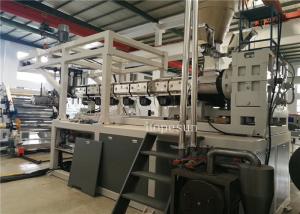 China Plastic Profile Extrusion Machine / Twin Screw Plastic Extruder Machine on sale