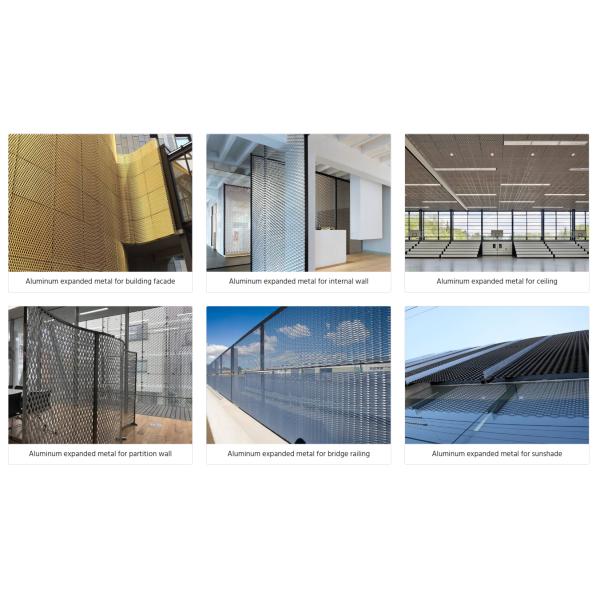 Partition Wall Expanded Aluminum Sheet