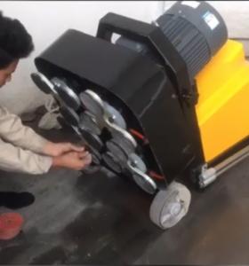 Quality 12 Heads Dustless Concrete Grinder With Vacuum Outlet for sale