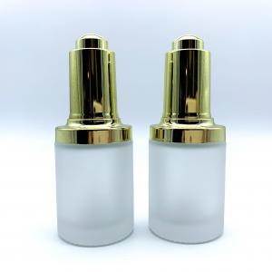 China Transparent 20ml Glass Dropper Bottles Small Essential Oil Bottles ISO 20001 on sale