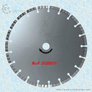 China Silver Brazed Diamond Turbo Saw Blade for Cutting Granite and Marble - DSBB01 on sale