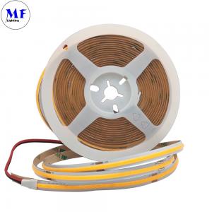 Quality COB LED Strip Light DC 12V 24V Waterproof Low Voltage For Under Cabinet Ceiling Tape Light 5m Cuttable Exterior Outdoor for sale
