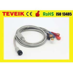 Buy cheap Compatible GE Marquette Rozinn Holter Patient ECG Cable / ecg Leadwires 5 leads from wholesalers