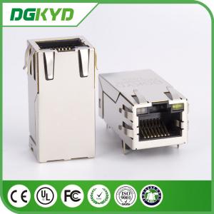 Quality Shieded Single Port POE RJ45 Connector With Filter High Performance For CAT5 Cable for sale