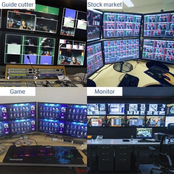 Buy RS232 Control Options 8 HDMI Input Multi-Screen Display Controller for Effortless Video Switching and User-Friendly Design at wholesale prices