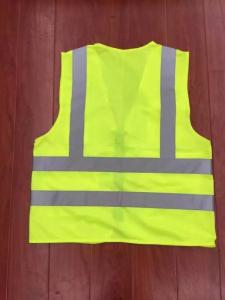 Quality reflective safety vest,reflective rain coat,LED reflective bicycle vest for sale