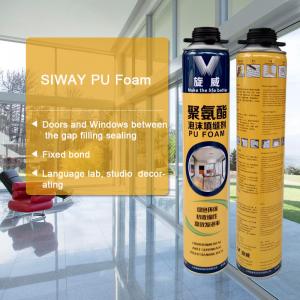 China All Purpose Foaming Polyurethane Glue For Filling And Sealing High Thermal Insulation on sale