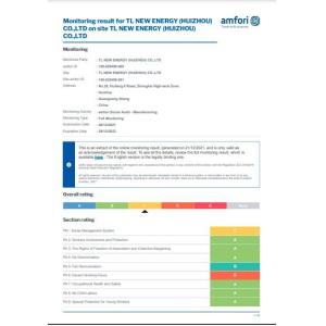 Shenzhen TL New Energy Co.,Ltd Certifications