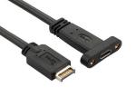 Desktop Mount Panel Header Type C Computer Data Cable Support Data Sync And