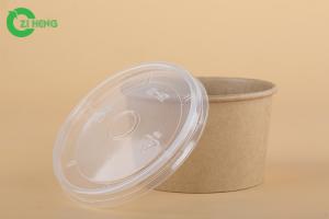 China Grease Resistant Disposable Soup Bowls , Restaurant Throw Away Food Containers on sale