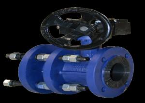 Quality Flange Worm Cast Iron Body Butterfly Valves , Telescopic Swing Check Non Return Valve for sale