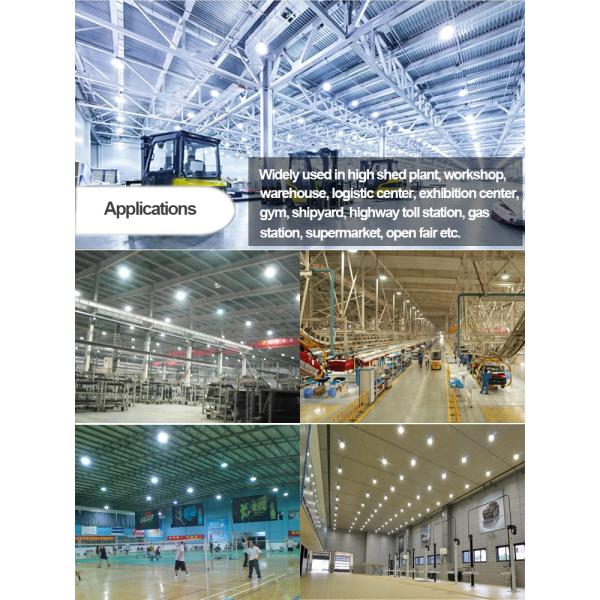 Isolated Driver UFO LED Mining High Bay Lights For Warehouse Logistic Center