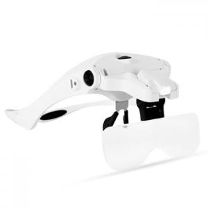 Quality LED Portable Head - Mounted Magnifying Glass With Light For Tattoo for sale