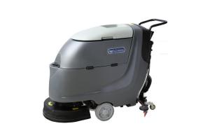 Quality Wet And Dry Battery Powered Floor Scrubber For Supermarket / Government for sale