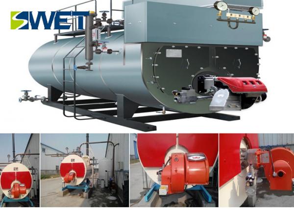 Quick loading 9.8 MW gas oil hot water boiler for Chemical industry