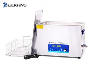 Quality 19L 40KHz Ultrasonic Cleaning Bath , Degreasing Dewaxing Function Ultrasonic Cleaning Tank for sale